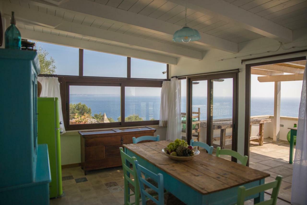 Casa Vacanze De Vita - Amazing View On The Coast Marina Serra Exterior photo